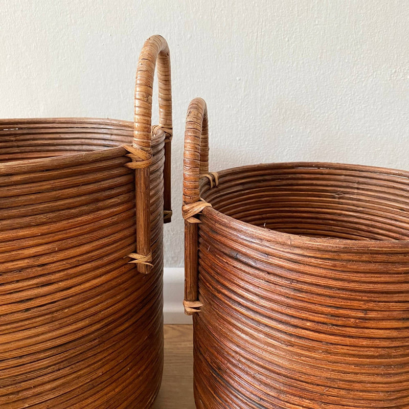 Handmade Bamboo Basket Walnuts