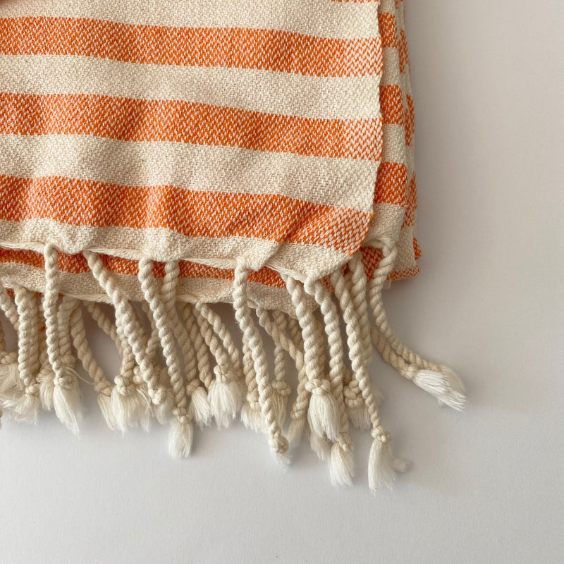 Meyra Turkish Cotton Towel Orange 100x180 cm - 40''x70''