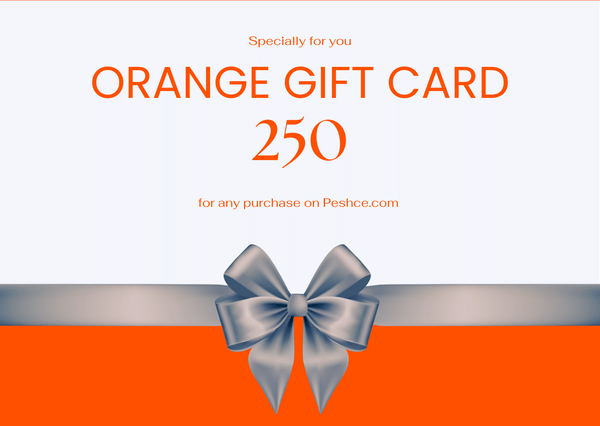 Orange Gift Card 250
