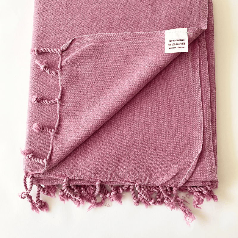 Çağ Turkish Cotton Towel Fuchsia 100x180 cm - 40''x70''
