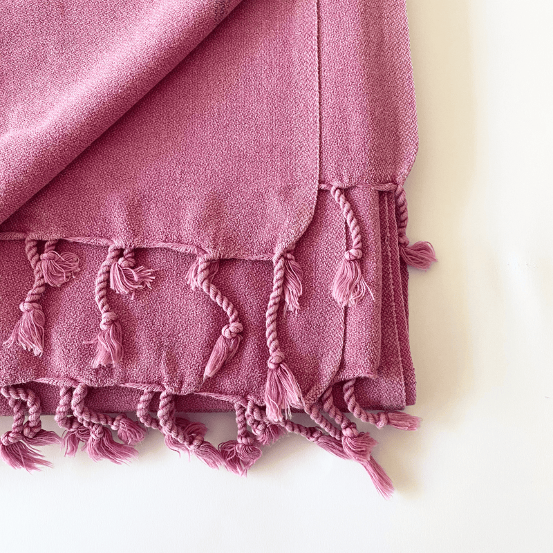 Mihri Turkish Cotton Towel Fuchsia 100x180 cm - 40''x70''