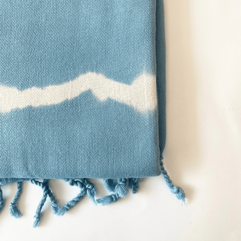 Yaren Turkish Towel Blue 100x180 cm - 40''x70''