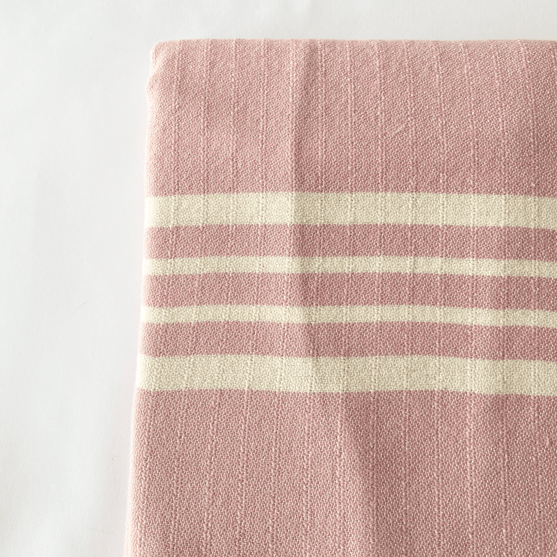 Yasmin Turkish Cotton Towel Pink 100x180 cm - 40''x70''