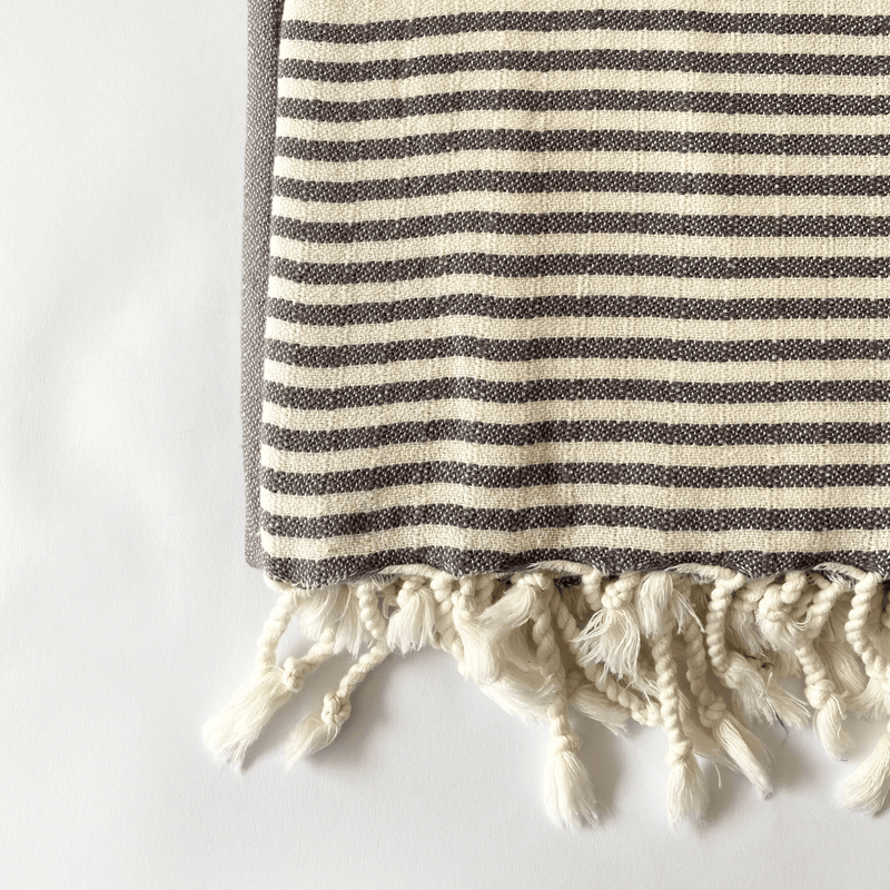 Dehna Turkish Cotton Towel D. Grey 100x180 cm - 40''x70''