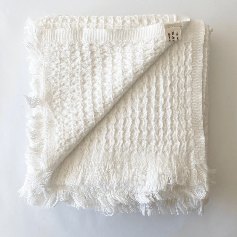 Laden Turkish Cotton Towel White 100x180 cm - 40''x70''