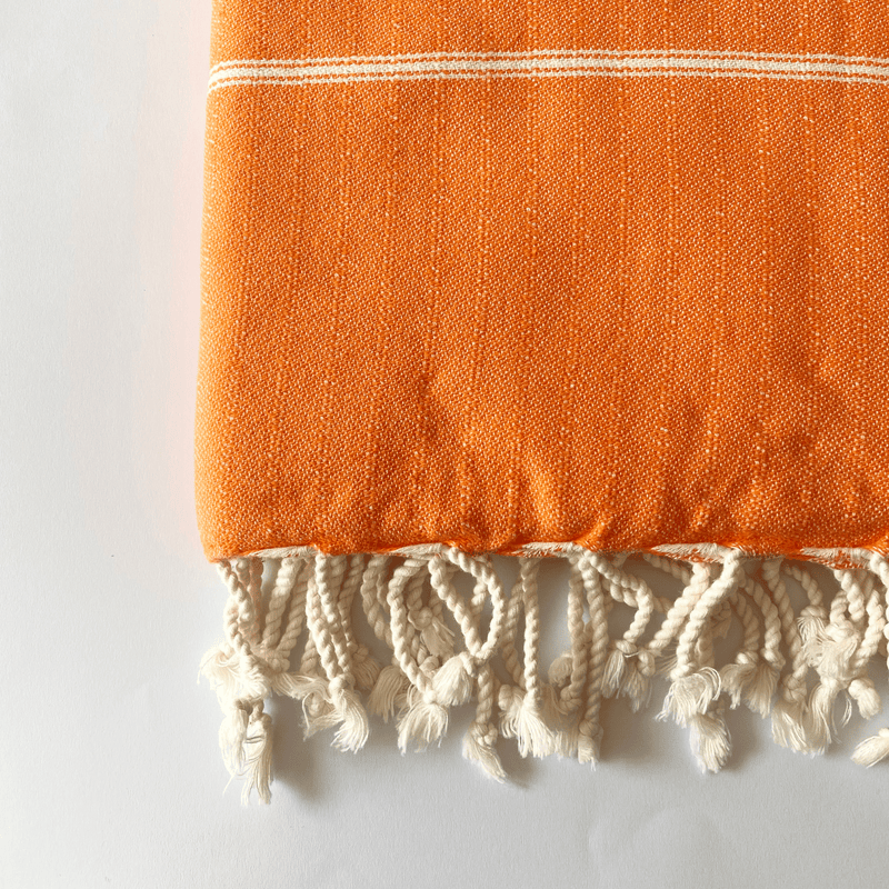 Rüya Turkish Cotton Towel Orange 100x180 cm - 40''x70''