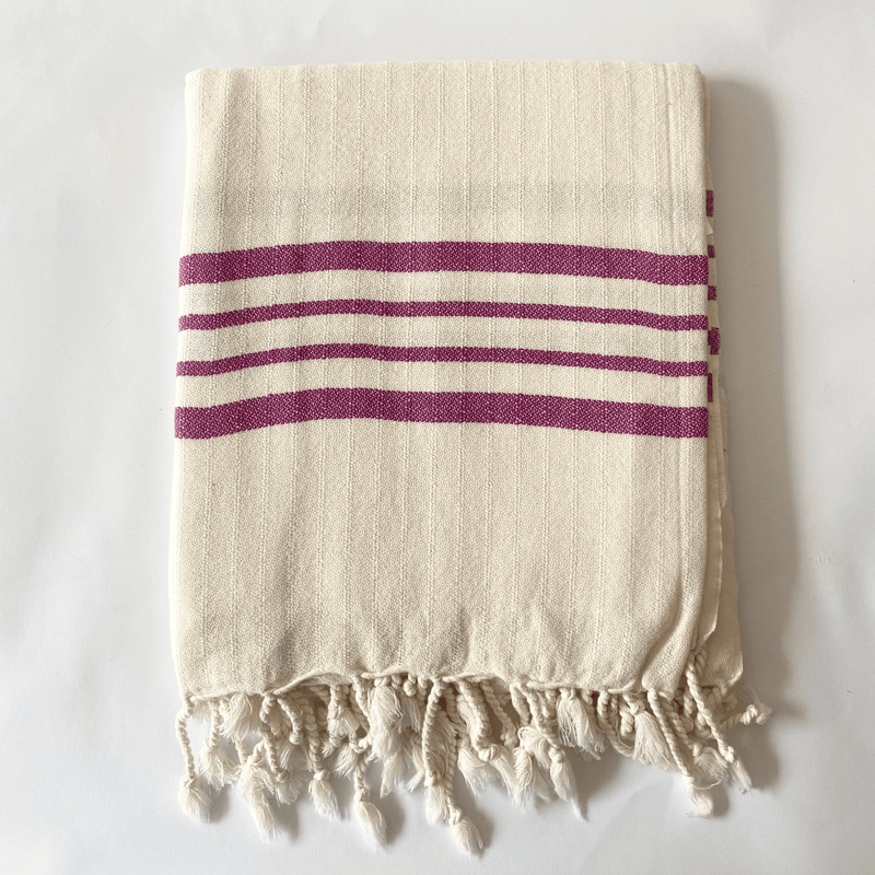 Ufuk Turkish Cotton Towel A.Purple Box