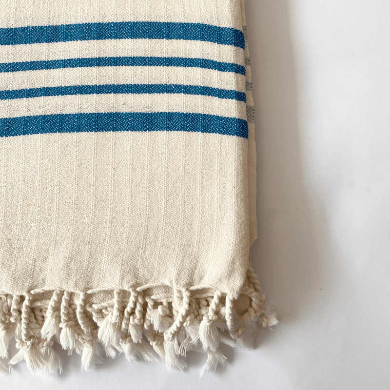 Ufuk Turkish Cotton Towel Petrol 100x180 cm - 40''x70''