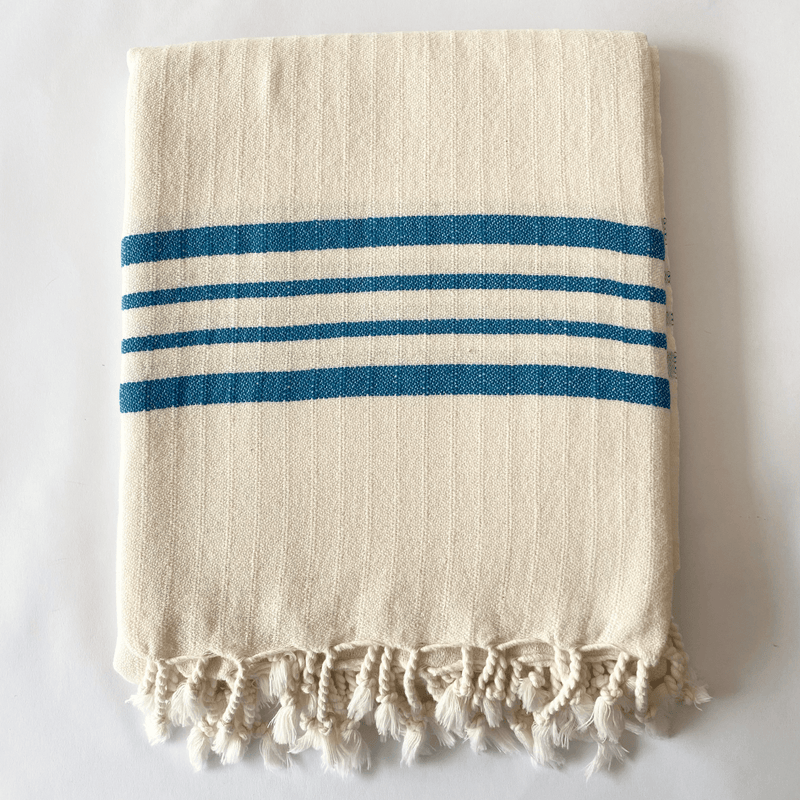Ufuk Turkish Cotton Towel Petrol 100x180 cm - 40''x70''