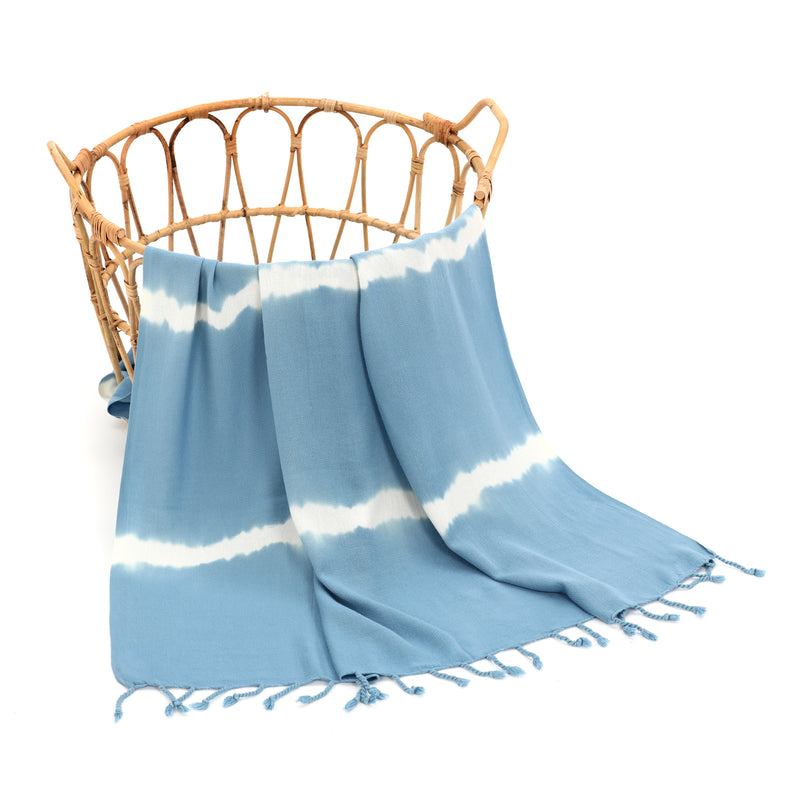 Yaren Turkish Towel Blue 100x180 cm - 40''x70''