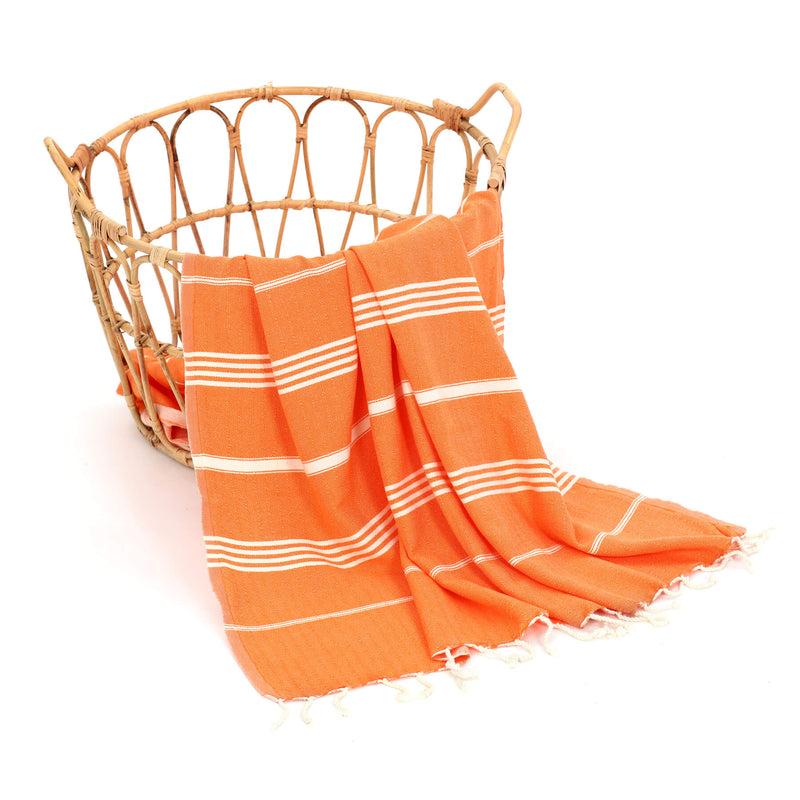 Rüya Turkish Cotton Towel Orange Box