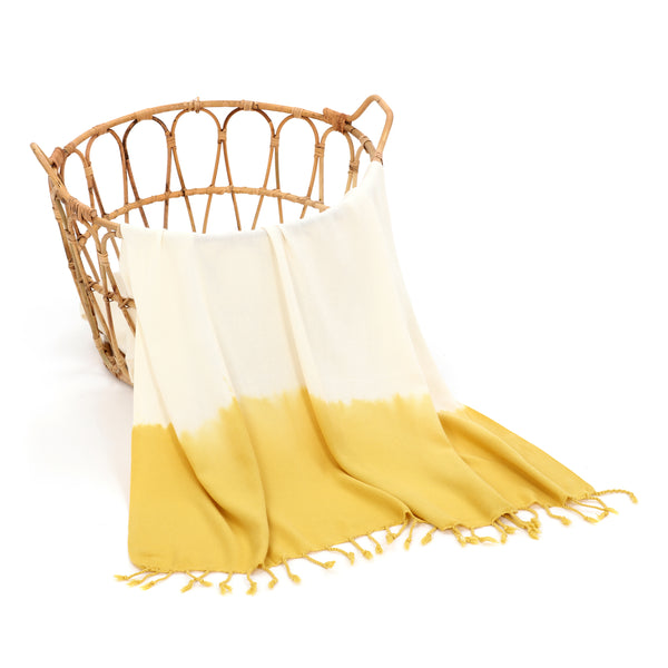 Alev Turkish Towel Yellow 100x180 cm - 40''x70''