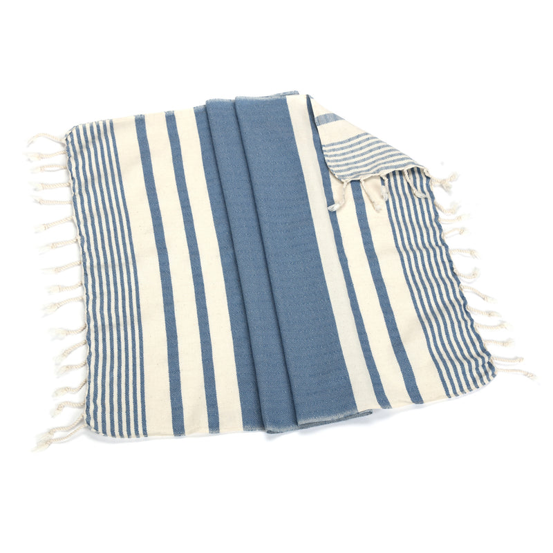 Dehna Sky Blue Small Towel 50x100 cm - 20''x40''