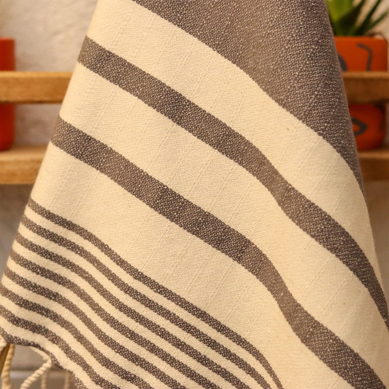 Dehna Dark Grey Small Towel 50x100 cm - 20''x40''