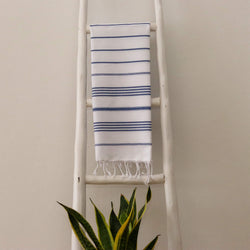 Bahar Royal Blue Kitchen Towel 50x100 cm - 20''x40''