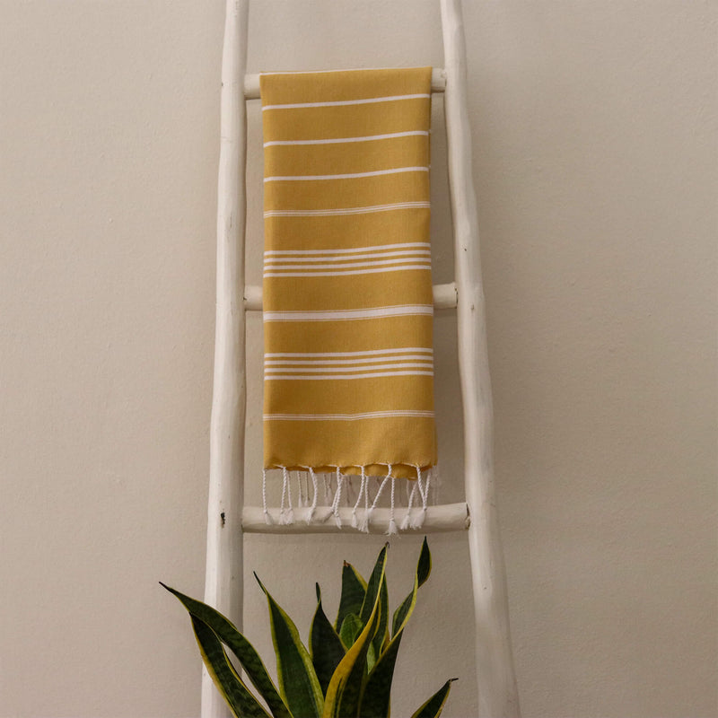 Gediz Yellow Kitchen Towel 50x100 cm - 20''x40''