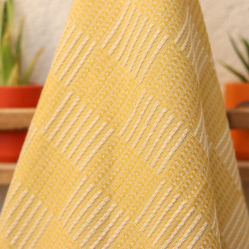 Dilruba Yellow Small Towel 50x100 cm - 20''x40''