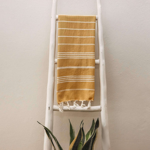 Rüya Yellow Small Towel 50x100 cm - 20''x40''