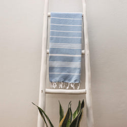 Gediz Blue Kitchen Towel 50x100 cm - 20''x40''