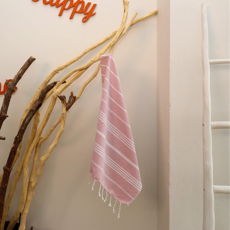 Gediz Pink Kitchen Towel 50x100 cm - 20''x40''