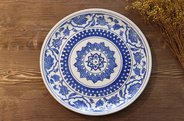 Handmade Turkish Tile Blue