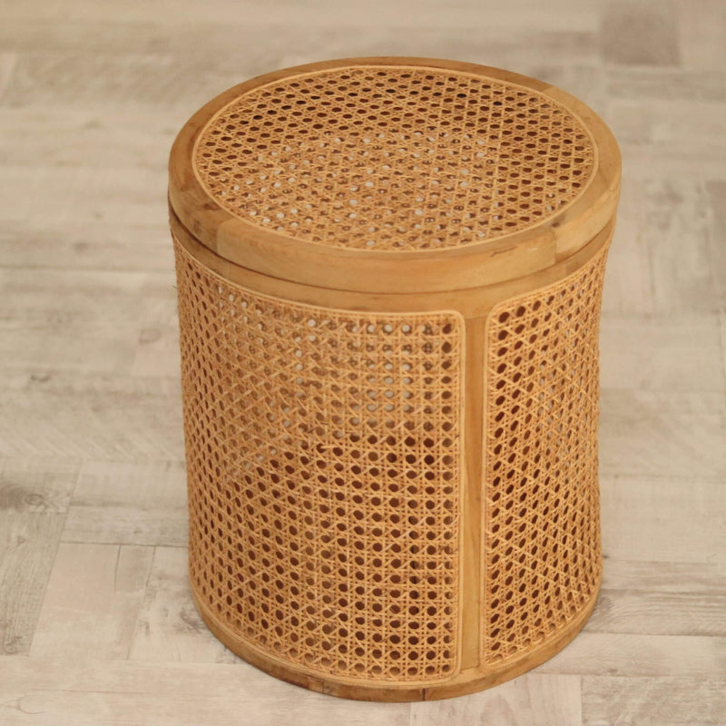 Rattan Side Table