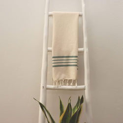 Ufuk C. Green Hand Towel 50x100 cm - 20''x40''