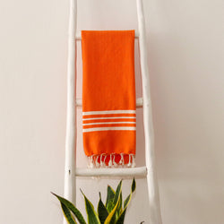 Yasmin Orange Hand Towel 50x100 cm - 20''x40''