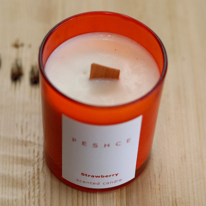 Orange Strawberry Scented Candle