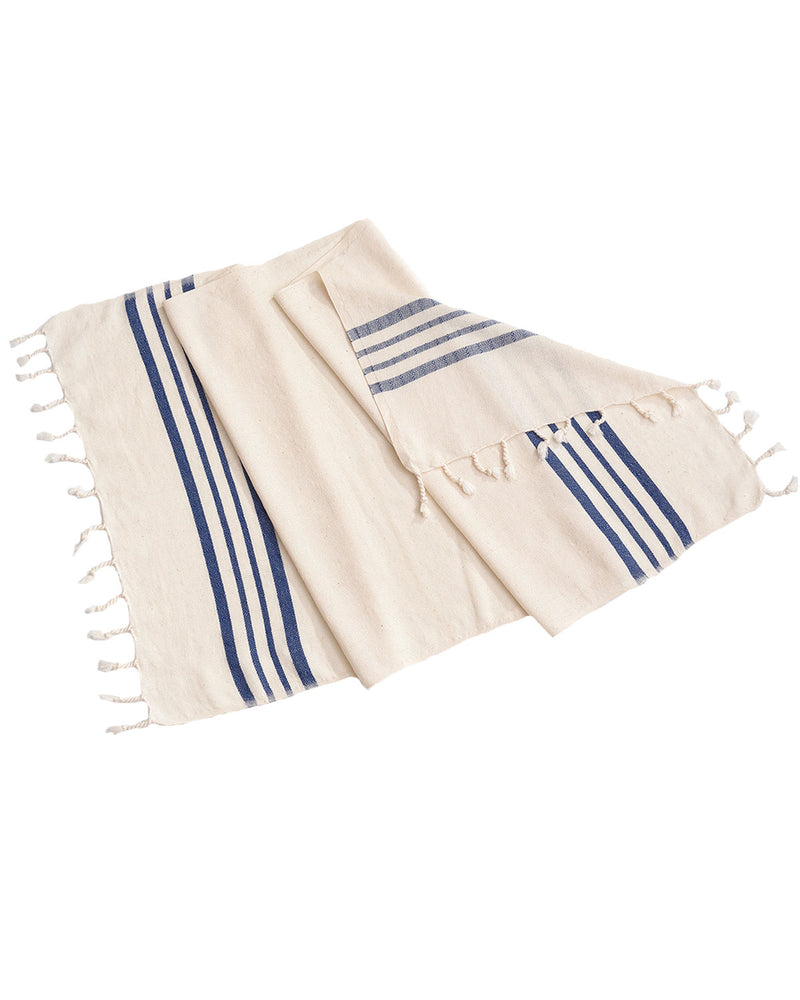 Ufuk Navy Blue Hand Towel 50x100 cm - 20''x40''